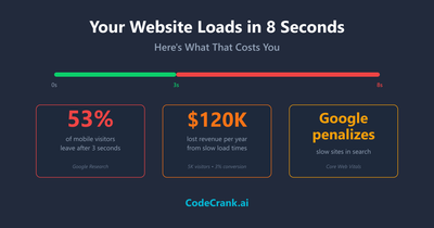 Your Website Loads in 8 Seconds
